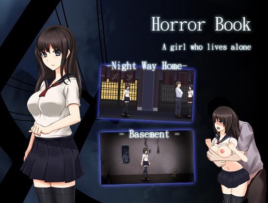 Horror Book - A girl Who Lives Alone Porn Game