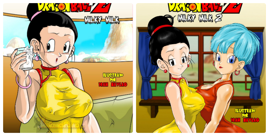 Drah Navlag  - Dragon Ball Z Milky Milk 1-2 Porn Comics