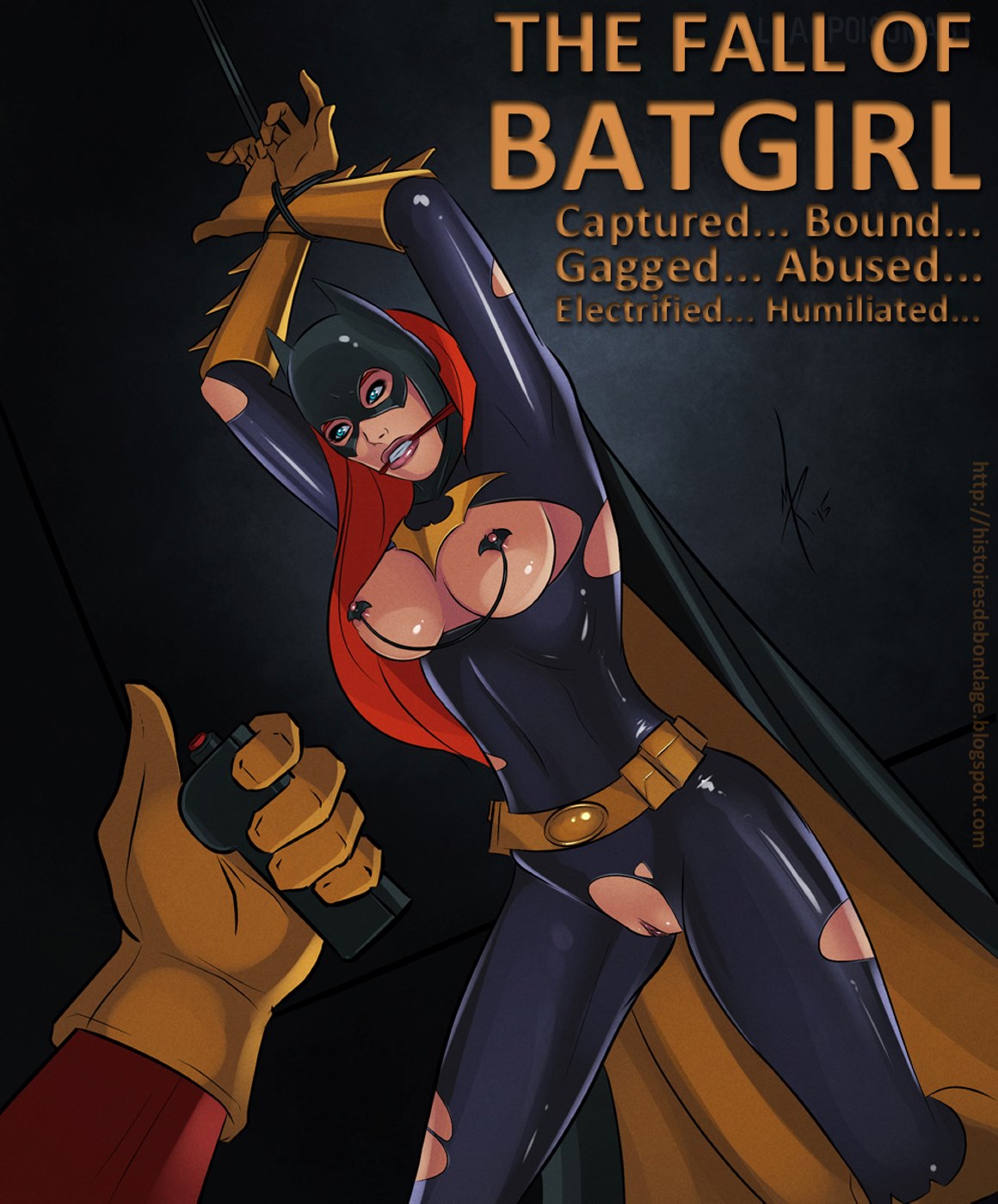 Leadpoison The Fall of Batgirl Porn Comic