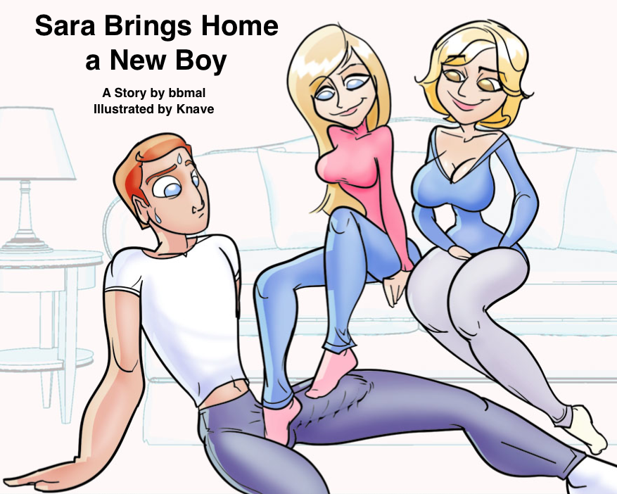 Knave Sara Brings Home a new boy Porn Comics