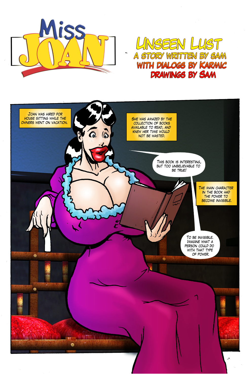 Miss Joan Unseen Lust by Sam7 Porn Comic