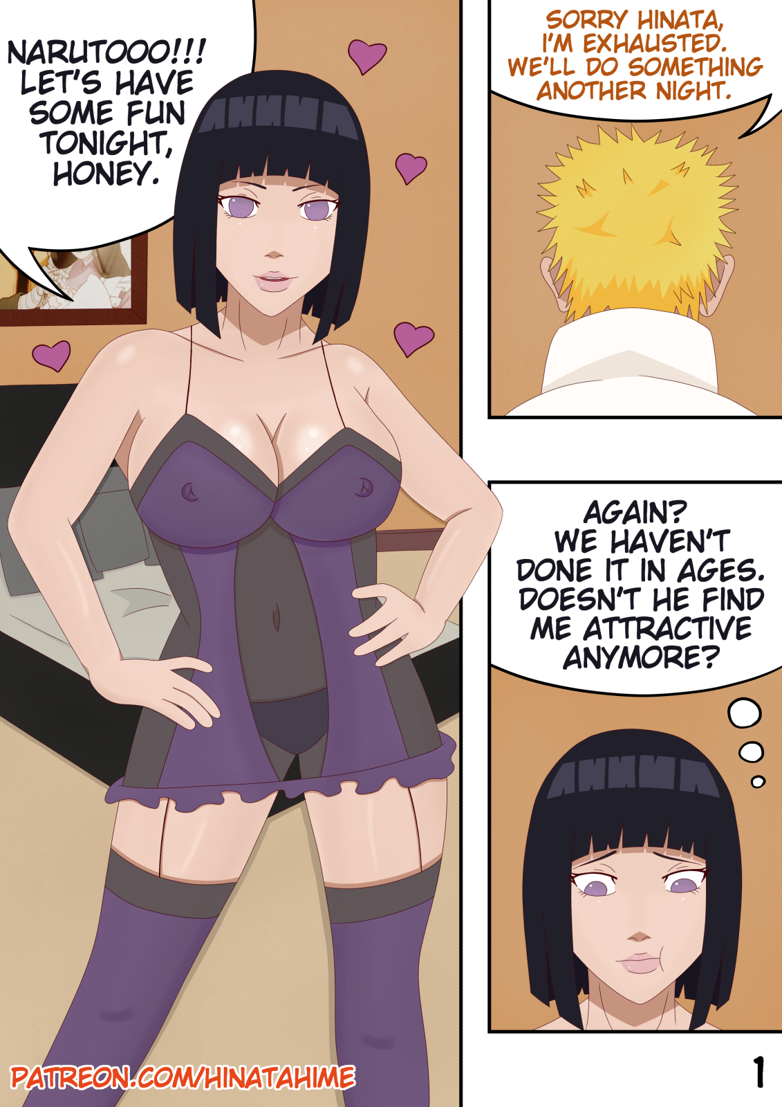 Updated Hinata Hime Wife Swap no Jutsu Naruto parody Porn Comic
