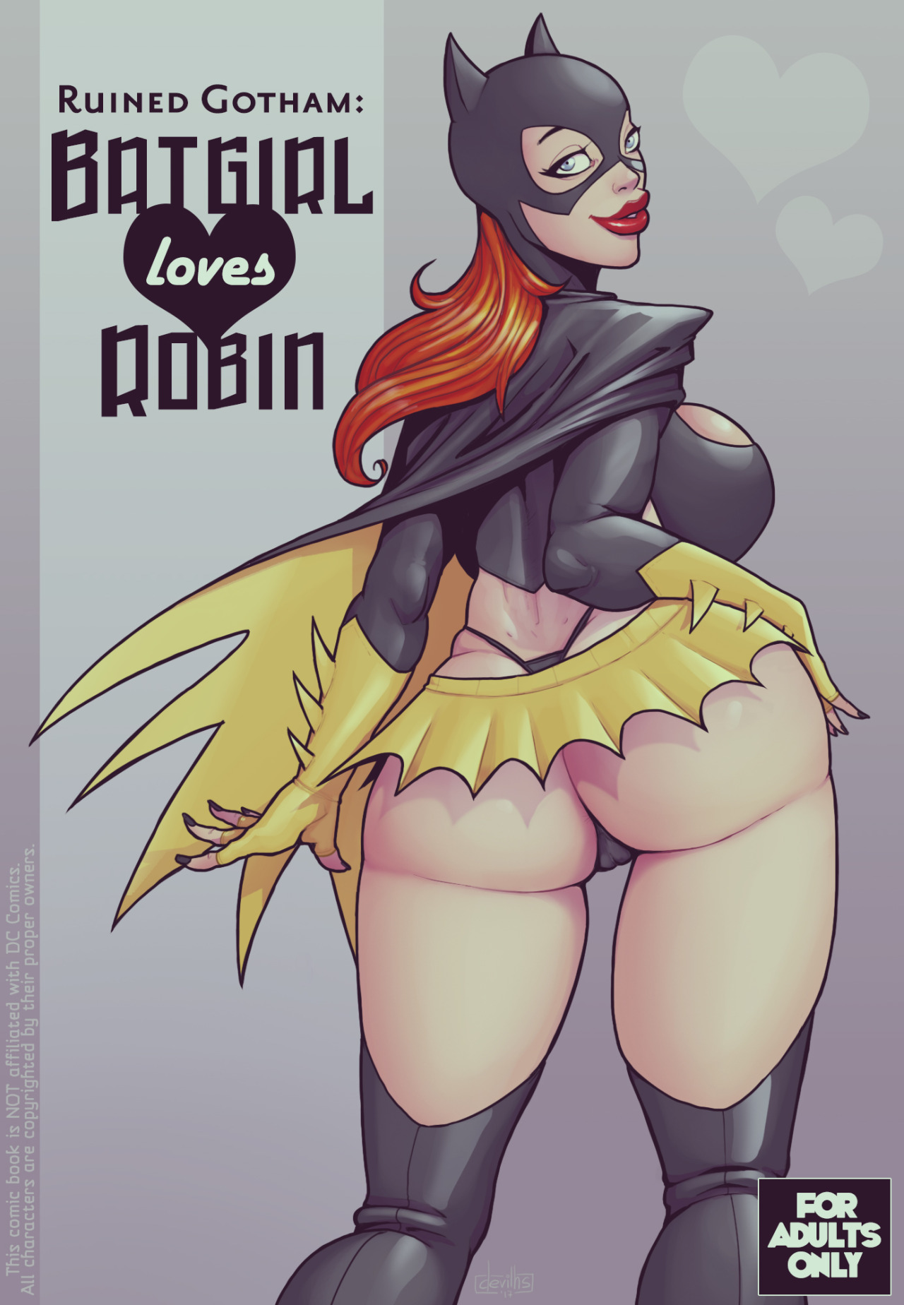 DevilHS Ruined Gotham Batgirl loves Robin Porn Comic