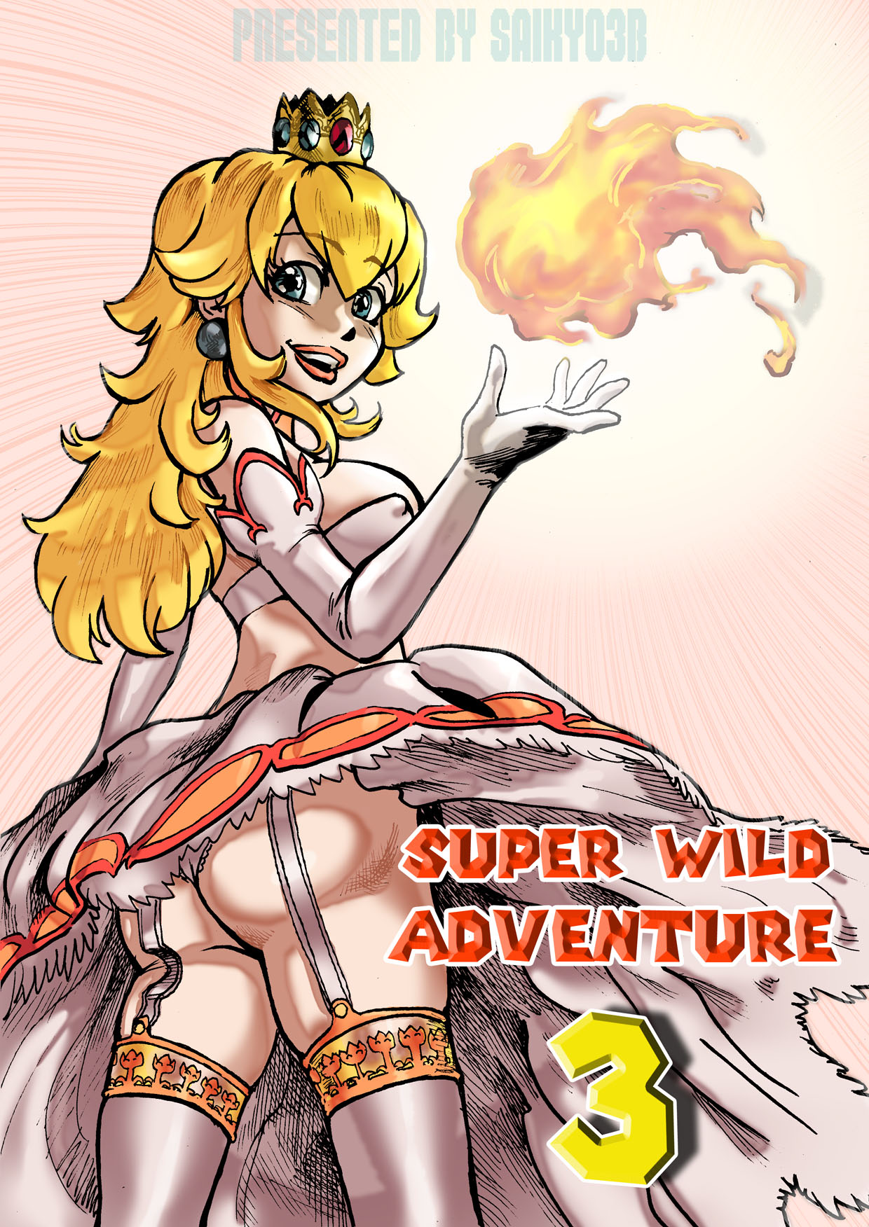 Updated new pages for BigBangBloom Princess Peach Wild Adventure 3 Hentai Comic