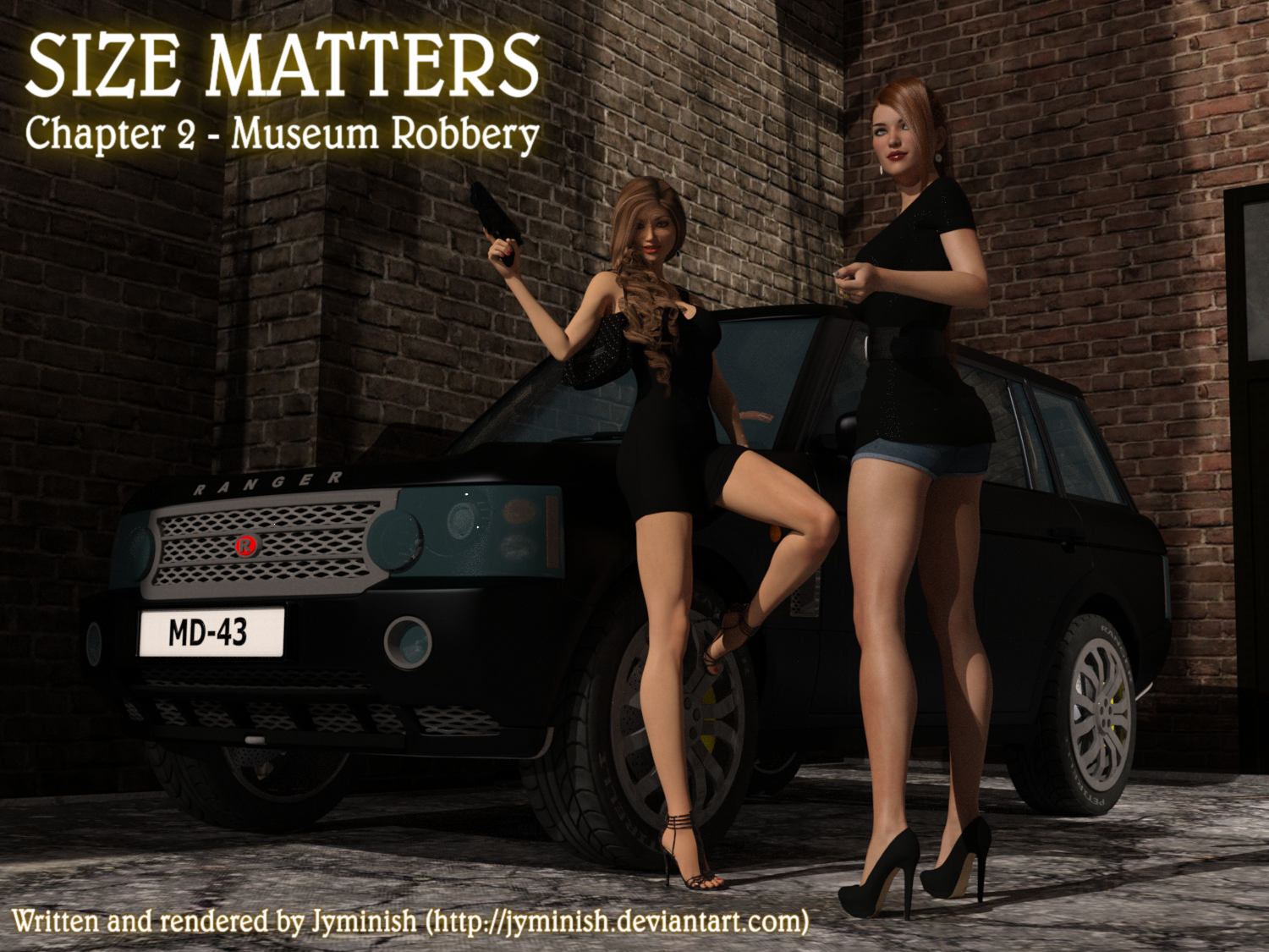 Jyminish – Size Matters Chapter 2 – Museum Robbery 3D Porn Comic