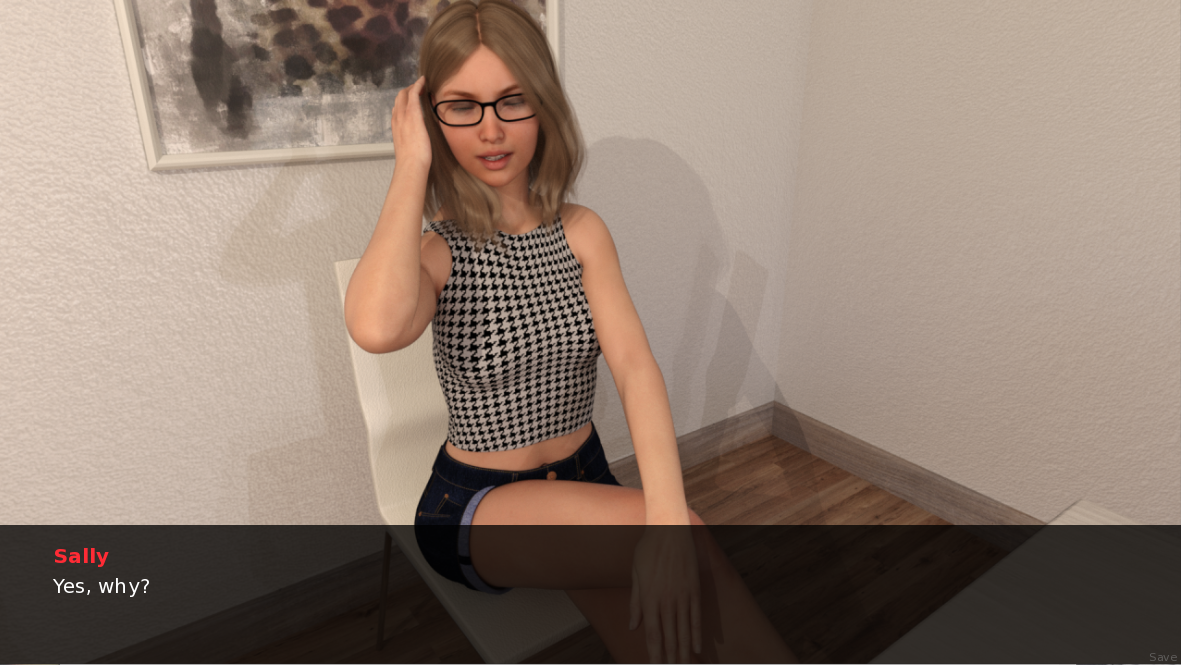 Hot Babysitter in Visual Novel Legal Today from Porno Porn Game