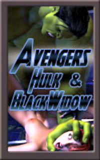 Mongo Bongo - Hulk & Black Widow 3D Porn Comic