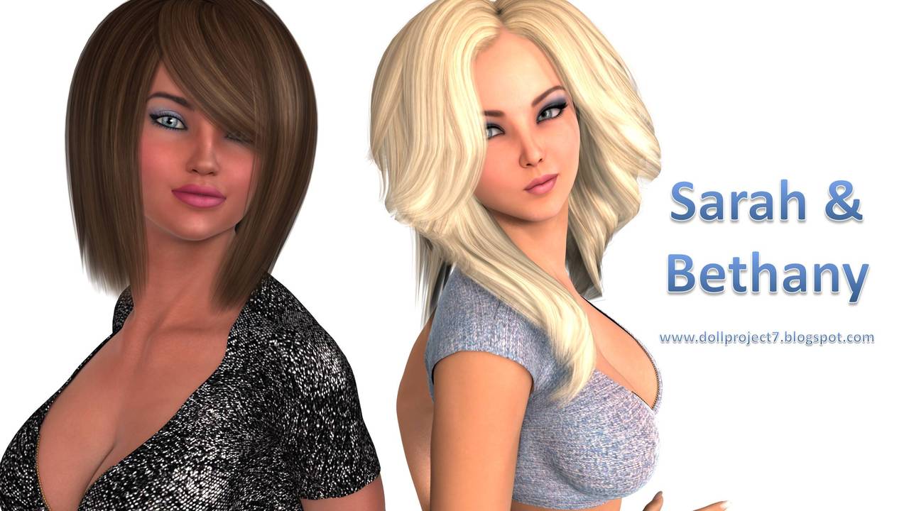 Doll Project 7 – Sarah and Bethany 3D Porn Comic