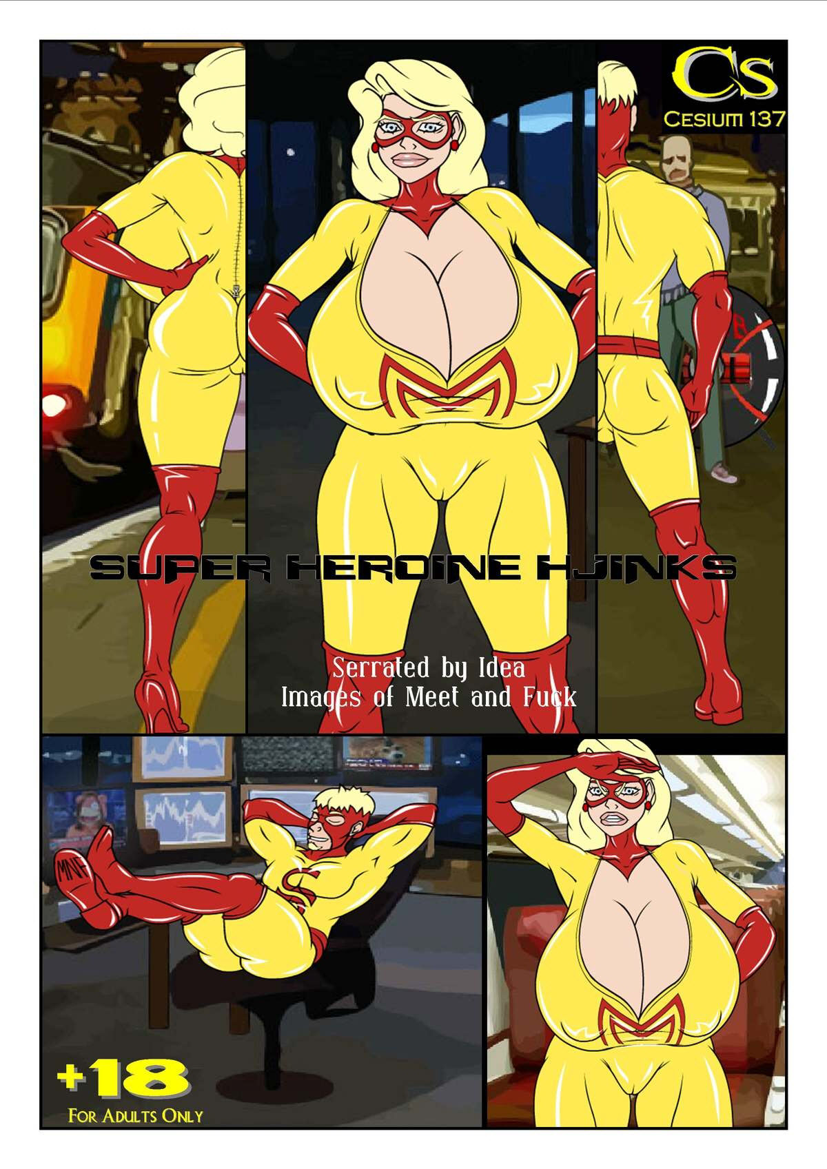 Meet'n'Fuck - Super Heroine Hjinks Porn Comic