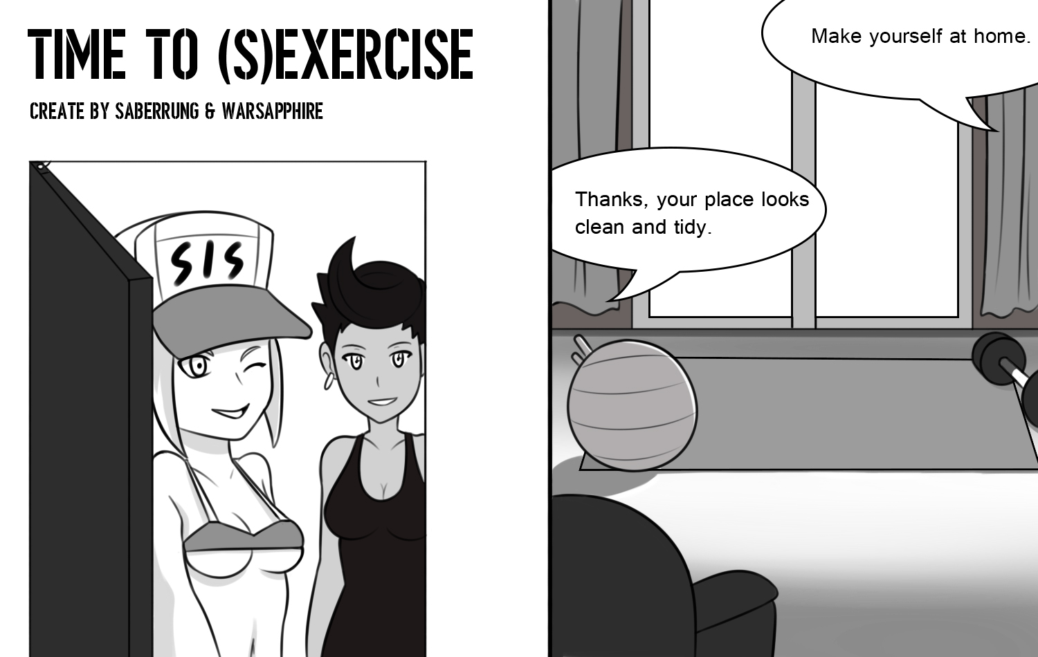 Saberrung Time to sexercise On Going Hentai Comic