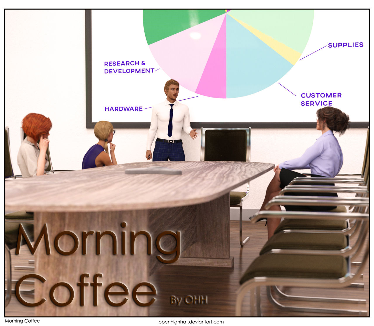 [Ohh] Morning Coffee 3D Porn Comic