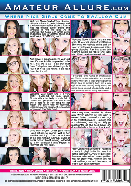 Nice Girls Swallow 7