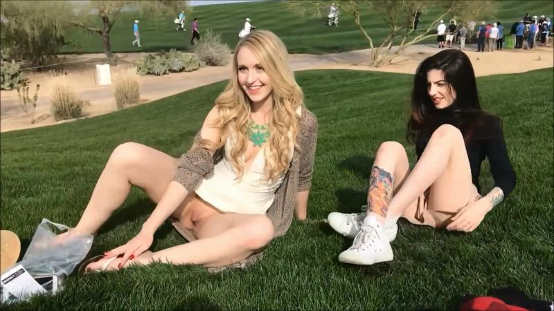 Ginger Banks Masturbating At A Golf Tournament