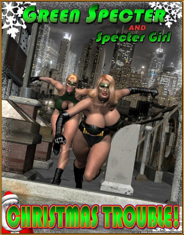 MrX - Green Spectre & Spectre Girl - Christmas Trouble 3D Porn Comic